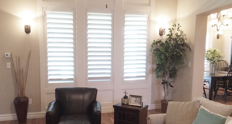 Atlanta parlor white shutters